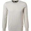 Coupon 🔔 BOSS Pullover Kabiron 50446540/272 Slim Fit, Baumwolle, Ecru, Creme ✔️ -Pullover & Strickjacken Verkäufe 362516 master