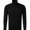Billig 😉 John Smedley Rollkragen Hawley/black Rollkragenpullover, Sea Island Cotton, Schwarz 🛒