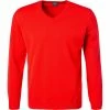 Am billigsten ⭐ OLYMP Casual Modern Fit V-Pullover 0150/10/05 Merinowolle extrafein, Rot, Lackrot 😉 -Pullover & Strickjacken Verkäufe 363409 master