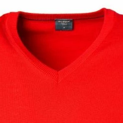 Am billigsten ⭐ OLYMP Casual Modern Fit V-Pullover 0150/10/05 Merinowolle extrafein, Rot, Lackrot 😉 9 Am billigsten ⭐ OLYMP Casual Modern Fit V-Pullover 0150/10/05 Merinowolle extrafein, Rot, Lackrot 😉 -Pullover & Strickjacken Verkäufe 363409 norm2