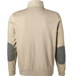 Besorgen ⌛ Pierre Cardin Sweatjacke 54249/000/11423/1 Baumwolle, Beige meliert, Beige-marine 🛒 -Pullover & Strickjacken Verkäufe 363549 norm2