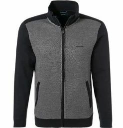 Besorgen 👍 Pierre Cardin Sweatjacke 54249/000/11423/3000 Baumwolle, Marineblau meliert, Marine 🔥 -Pullover & Strickjacken Verkäufe 363550 norm