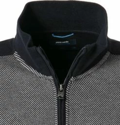Besorgen 👍 Pierre Cardin Sweatjacke 54249/000/11423/3000 Baumwolle, Marineblau meliert, Marine 🔥 -Pullover & Strickjacken Verkäufe 363550 norm3