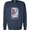 Bestes Angebot ✨ TOMMY 👖 JEANS Pullover DM0DM10661/C87 Sweatshirt, Baumwolle, Navy ❤️ -Pullover & Strickjacken Verkäufe 363961 master