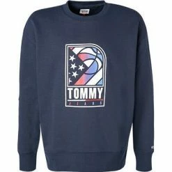 Bestes Angebot ✨ TOMMY 👖 JEANS Pullover DM0DM10661/C87 Sweatshirt, Baumwolle, Navy ❤️ -Pullover & Strickjacken Verkäufe 363961 norm