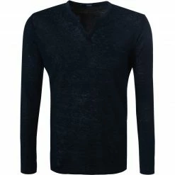 Top 10 🎉 KARL LAGERFELD Pullover 655037/0/511305/690 Longsleeve, Reines Leinen, Nachtblau ✔️