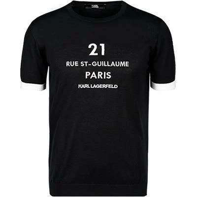 Neu 🔔 KARL LAGERFELD Pullover 655019/0/511301/990 Baumwolle, Schwarz 🌟 4 Neu 🔔 KARL LAGERFELD Pullover 655019/0/511301/990 Baumwolle, Schwarz 🌟 – Bild 2