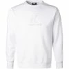 Brandneu ⭐ KARL LAGERFELD Sweatshirt 705033/0/511900/10 Baumwolle, Weiß 👏