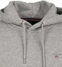 Am billigsten 🎁 Gant Hoodie 2047017/93 Baumwolle, Grau meliert, Grau ⌛ -Pullover & Strickjacken Verkäufe 367691 norm2