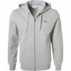 Bestes Angebot ⌛ LACOSTE Sweatjacke SH1551/9YA Baumwolle, Silbergrau meliert, Silber 😉