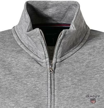 Bestpreis 💯 Gant Cardigan 2048004/93 Sweatjacke, Baumwolle, Grau meliert, Grau ⭐ 5 Bestpreis 💯 Gant Cardigan 2048004/93 Sweatjacke, Baumwolle, Grau meliert, Grau ⭐ – Bild 3