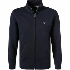 Bestes Angebot ❤️ Gant Cardigan 2048004/433 Sweatjacke, Baumwolle, Nachtblau ❤️