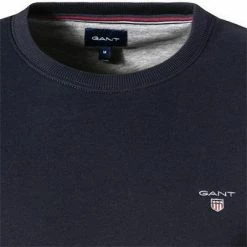 Bester Verkauf ❤️ Gant Pullover 2046072/433 Sweatshirt, Baumwolle, Nachtblau 🧨 8 Bester Verkauf ❤️ Gant Pullover 2046072/433 Sweatshirt, Baumwolle, Nachtblau 🧨 -Pullover & Strickjacken Verkäufe 368691 norm2