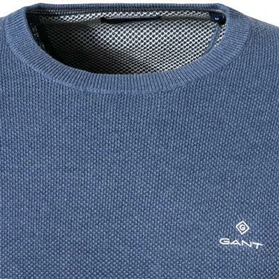 Rabatt ⭐ Gant Pullover 8030521/906 Baumwolle, 👖 Jeansblau meliert, 👖 Jeansblau 💯 5 Rabatt ⭐ Gant Pullover 8030521/906 Baumwolle, 👖 Jeansblau meliert, 👖 Jeansblau 💯 – Bild 3