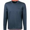 Blitzangebot 👍 BOSS Sweatshirt Salbo 50452472/410 Baumwolle, Navy ✨ -Pullover & Strickjacken Verkäufe 369932 master