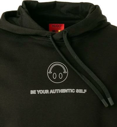 Besorgen 🎁 HUGO Hoodie Deatles 50454111/001 Baumwolle, Schwarz 🛒 5 Besorgen 🎁 HUGO Hoodie Deatles 50454111/001 Baumwolle, Schwarz 🛒 – Bild 3