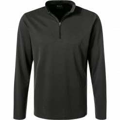 Rabatt 🥰 BOGGI MILANO Pullover BO21P0488/03 Troyer, Mikrofaser, Militärgrün 👍