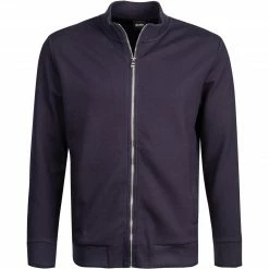 Brandneu ⌛ BOSS Sweatjacke Sommers 50452383/402 Baumwolle, Dunkelblau ⭐