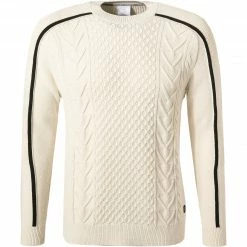 Brandneu 🧨 BOGNER Pullover Quirin 8861/6847/743 Baumwolle, Beige ❤️