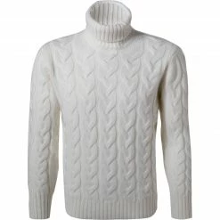 Bestpreis ❤️ Gran Sasso Rollkragenpullover 13131/22610/005 Schurwolle, Weiß 🤩