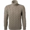 Besorgen 🤩 Gran Sasso Rollkragenpullover 13131/22610/030 Schurwolle, Hellbraun 👍