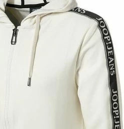 Brandneu ❤️ JOOP! Sweatjacke Augustin 30028543/102 Mikrofaser, Ecru 👍 -Pullover & Strickjacken Verkäufe 371540 norm2