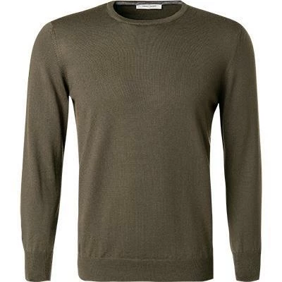 Budget 🧨 Gran Sasso Pullover 55167/14290/488 Merinowolle extrafein, Olivgrün 🎁 4 Budget 🧨 Gran Sasso Pullover 55167/14290/488 Merinowolle extrafein, Olivgrün 🎁 – Bild 2