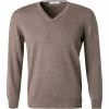 Blitzangebot 🎉 Gran Sasso V-Pullover 55115/14290/046 Schurwolle, Dunkelbraun meliert, Dunkelbraun 🧨 -Pullover & Strickjacken Verkäufe 371583 master