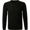 Bester Verkauf ⌛ DANIELE FIESOLI Pullover 0121/13 Merinowolle extrafein, Schwarz 🔔