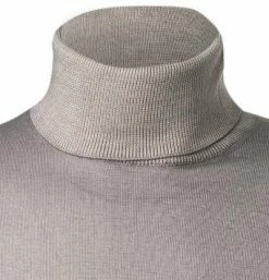 Schlussverkauf 🥰 DANIELE FIESOLI Pullover 0005/16 Rollkragenpullover, Merinowolle extrafein, Hellgrau meliert, Hellgrau 🔥 -Pullover & Strickjacken Verkäufe 371723 norm2