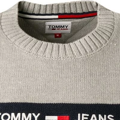 Bestpreis ⌛ TOMMY 👖 JEANS Pullover DM0DM10922/YBR Baumwolle, Blau-weiß, Weiß-blau 🛒 5 Bestpreis ⌛ TOMMY 👖 JEANS Pullover DM0DM10922/YBR Baumwolle, Blau-weiß, Weiß-blau 🛒 – Bild 3