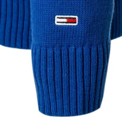 Bestpreis ⌛ TOMMY 👖 JEANS Pullover DM0DM10922/YBR Baumwolle, Blau-weiß, Weiß-blau 🛒 6 Bestpreis ⌛ TOMMY 👖 JEANS Pullover DM0DM10922/YBR Baumwolle, Blau-weiß, Weiß-blau 🛒 – Bild 4