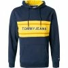 Bestpreis ⭐ TOMMY 👖 JEANS Hoodie DM0DM09651/C87 Baumwolle, Marine-gelb, Gelb-marine ✨ -Pullover & Strickjacken Verkäufe 371878 master