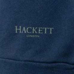 Budget 👍 HACKETT Sweatshirt HM580921/5PF Classic Fit, Baumwolle, Dunkelblau, Indigo 🌟 -Pullover & Strickjacken Verkäufe 371974 norm3