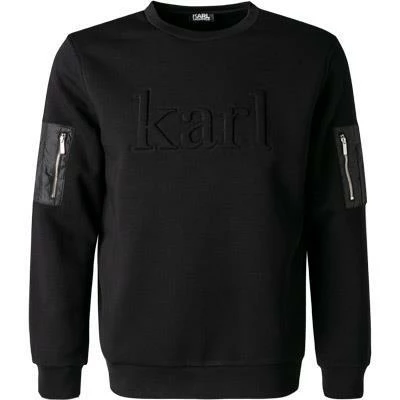 Budget 😍 KARL LAGERFELD Sweatshirt 705000/0/512913/990 Baumwolle, Schwarz 👏 4 Budget 😍 KARL LAGERFELD Sweatshirt 705000/0/512913/990 Baumwolle, Schwarz 👏 – Bild 2