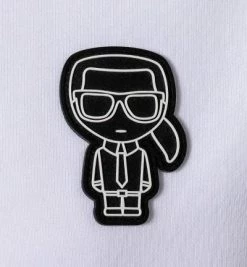 Bester Verkauf ✨ KARL LAGERFELD Hoody 705074/0/512900/10 Hoodie, Baumwolle, Weiß 🔥 -Pullover & Strickjacken Verkäufe 372140 norm3