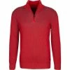 Schlussverkauf 👏 Pierre Cardin Troyer 55322/000/12549/5056 Baumwolle, Dunkelrot meliert, Dunkelrot 😀 -Pullover & Strickjacken Verkäufe 372253 master