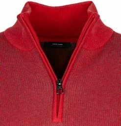 Schlussverkauf 👏 Pierre Cardin Troyer 55322/000/12549/5056 Baumwolle, Dunkelrot meliert, Dunkelrot 😀 -Pullover & Strickjacken Verkäufe 372253 norm2
