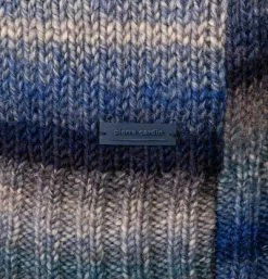 Auslauf 😉 Pierre Cardin Pullover 55702/000/12565/3000 Stehkragenpullover, Schurwolle, Blau gestreift, Marine ✨ -Pullover & Strickjacken Verkäufe 372256 norm3