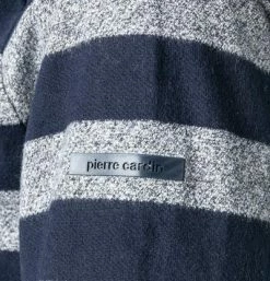 Aktion 🛒 Pierre Cardin Troyer 54772/000/12430/3000 Baumwolle, Marine-grau gestreift, Marine 💯 -Pullover & Strickjacken Verkäufe 372270 norm4