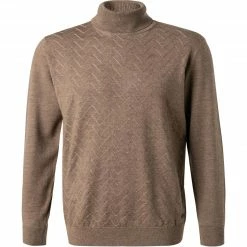 Besorgen 🌟 Pierre Cardin Pullover 55413/000/12542/7304 Rollkragenpullover, Schurwolle, Braun 😉