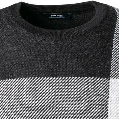 Bester Verkauf 🤩 Pierre Cardin Pullover 55470/000/12546/2000 Schurwolle, Schwarz-grau ✨ 5 Bester Verkauf 🤩 Pierre Cardin Pullover 55470/000/12546/2000 Schurwolle, Schwarz-grau ✨ – Bild 3