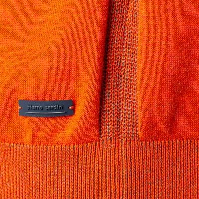 Budget 😉 Pierre Cardin Pullover 55300/000/12548/4680 Baumwolle, Dunkelorange 🔥 6 Budget 😉 Pierre Cardin Pullover 55300/000/12548/4680 Baumwolle, Dunkelorange 🔥 – Bild 4