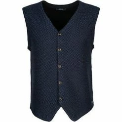 Angebote ✨ Pierre Cardin Strickweste 55437/000/12544/3000 Schurwolle, Marine meliert, Marine ⌛ -Pullover & Strickjacken Verkäufe 372319 norm