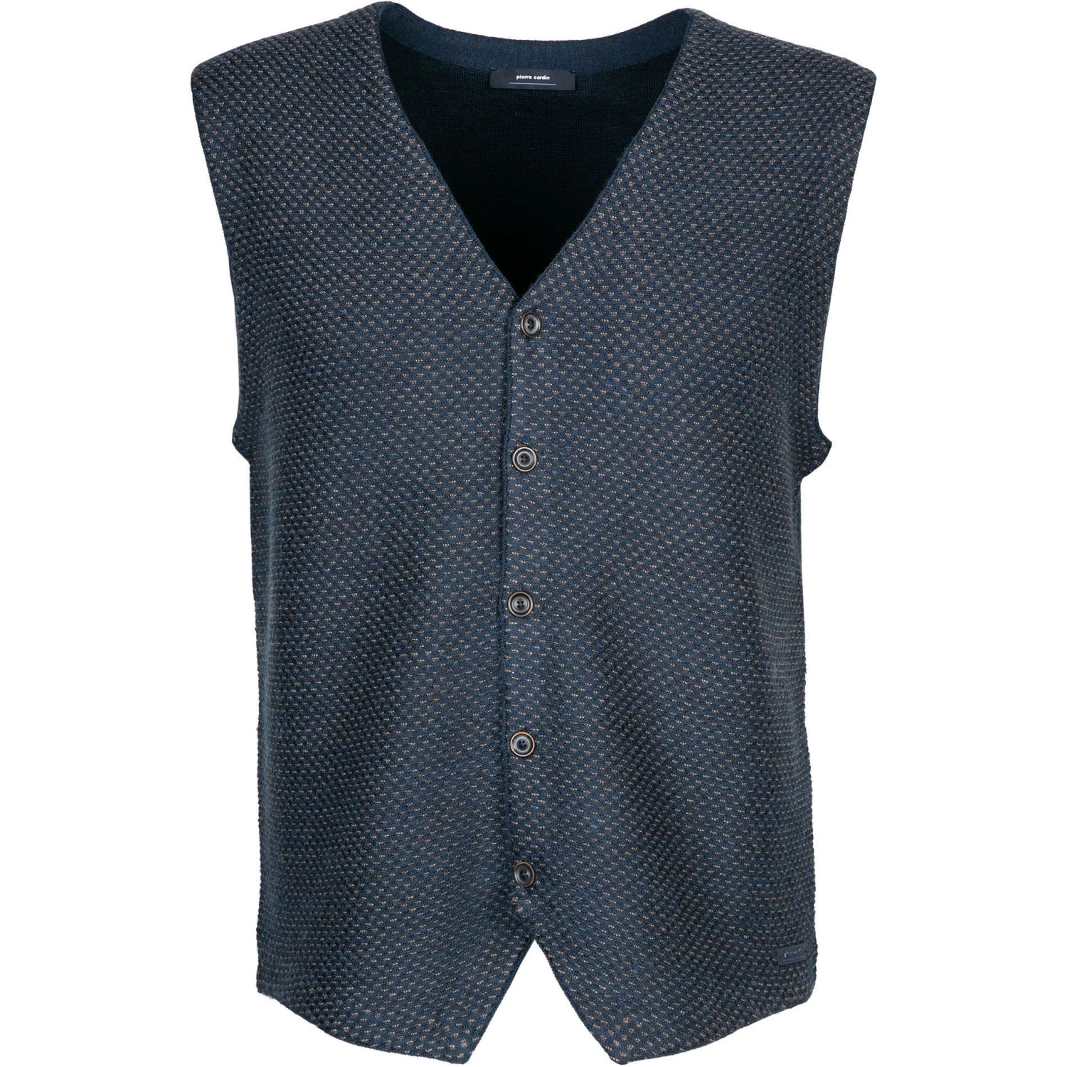 Aktion 🔔 Pierre Cardin Strickweste 55437/000/12544/3505 Schurwolle, Dunkelblau meliert, Dunkelblau ✔️ 3 Aktion 🔔 Pierre Cardin Strickweste 55437/000/12544/3505 Schurwolle, Dunkelblau meliert, Dunkelblau ✔️