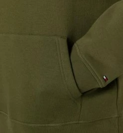 Rabatt ❤️ Tommy Hilfiger Hoodie MW0MW11599/MS2 Baumwolle, Dunkeloliv, Dunkelolive 😍 -Pullover & Strickjacken Verkäufe 372381 norm3