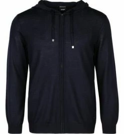 Blitzangebot 🥰 JOOP! Strickjacke Daniele 30027916/405 Kapuzenjacke, Merinowolle, Navy ✨ -Pullover & Strickjacken Verkäufe 372441 norm