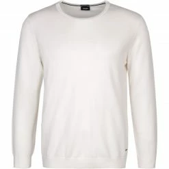 Coupon 👏 JOOP! Pullover Denny 30027908/103 Merinowolle extrafein, Weiß 🥰