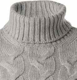 Großhandel 😀 Gran Sasso Rollkragenpullover 13131/22610/070 Schurwolle, Hellgrau ✔️ -Pullover & Strickjacken Verkäufe 372490 norm2