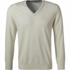 Bestes Angebot 😉 Gran Sasso V-Pullover 55115/14290/005 Merinowolle extrafein, Ecru 🥰 -Pullover & Strickjacken Verkäufe 372497 norm